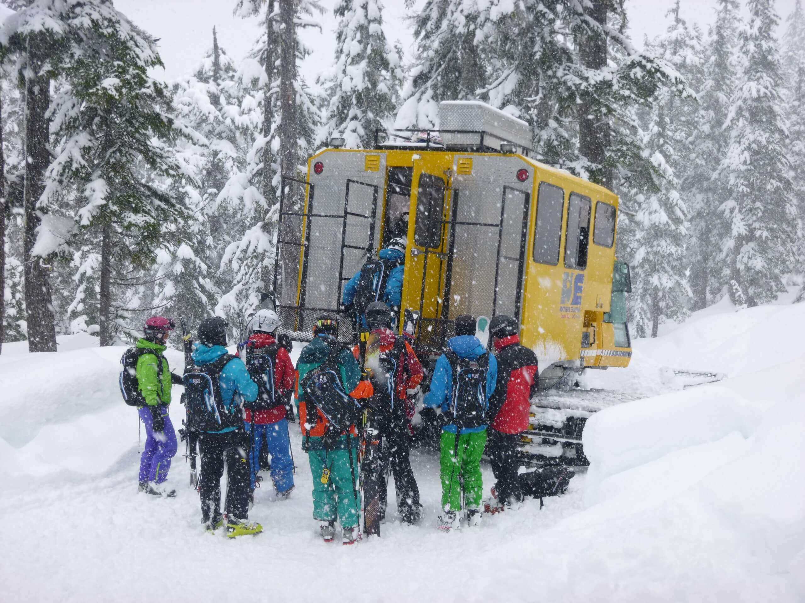 Cat Skiing Program at Northern Escape Heli Skiing!